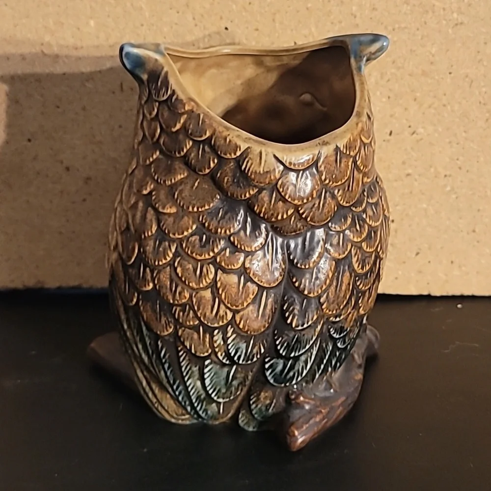 Vintage Owl Planter - Picture 3 of 8
